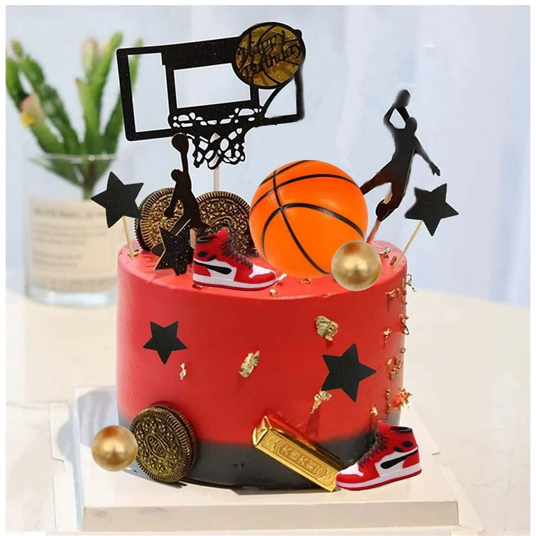 Basketball Decorated Cake