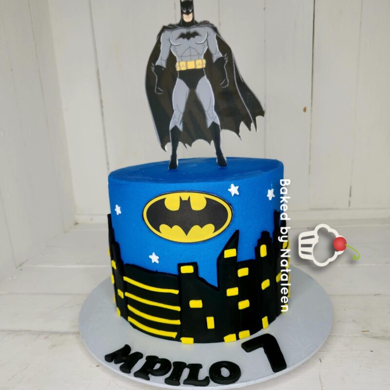 Batman decorated cake