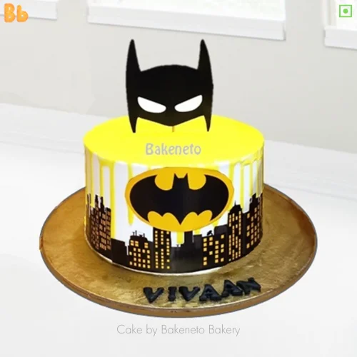 Batman decorated cake