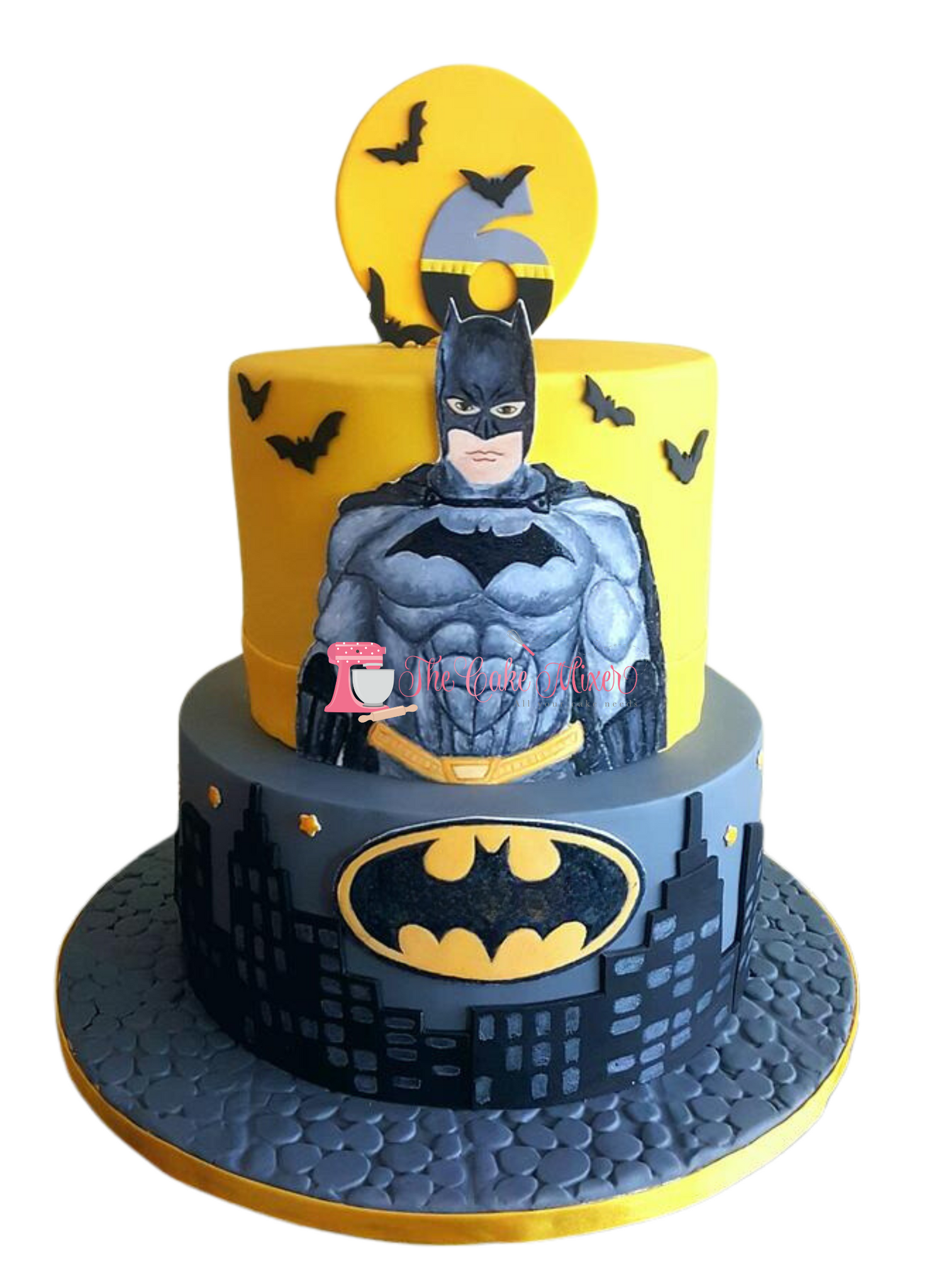 Batman decorated cake