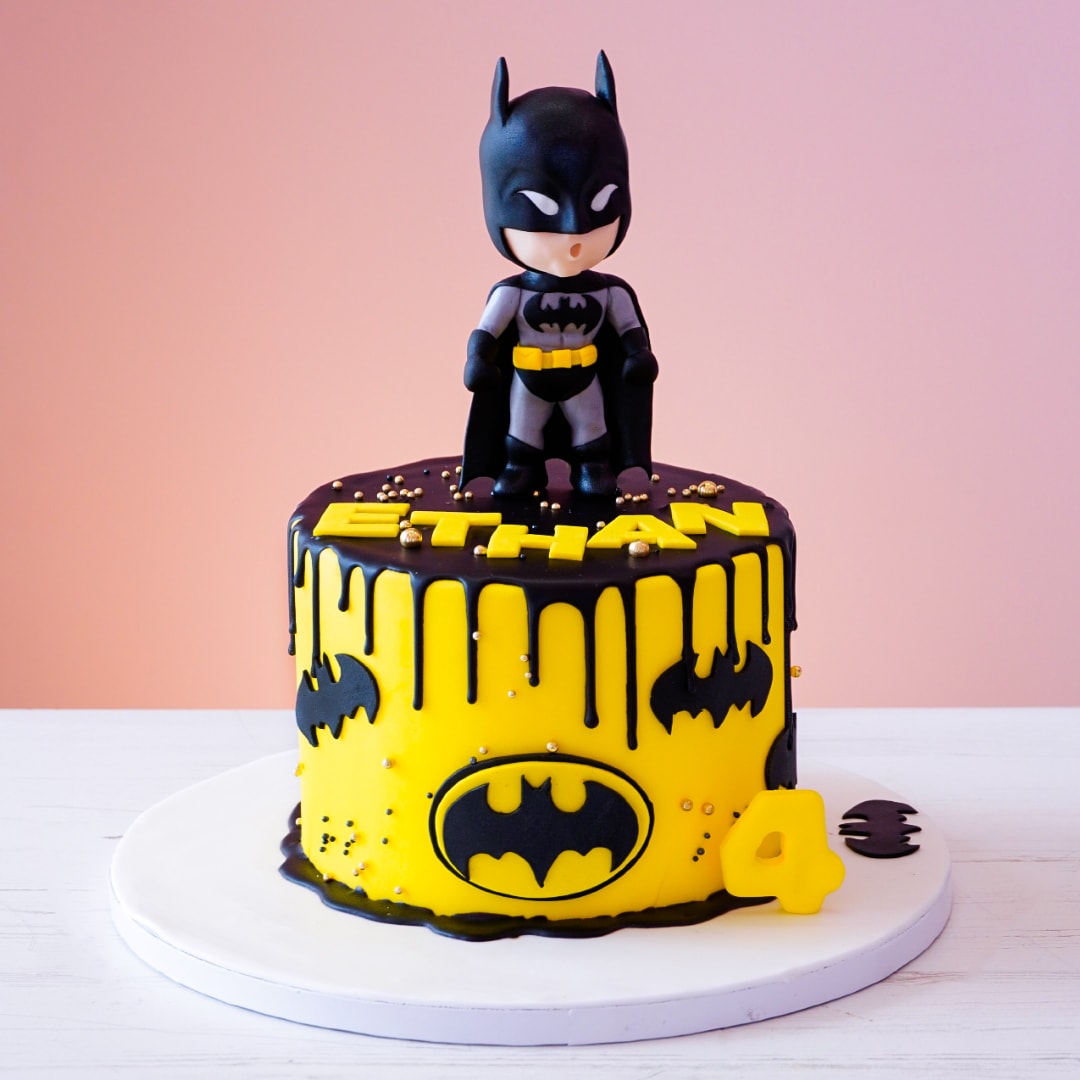 Batman decorated cake