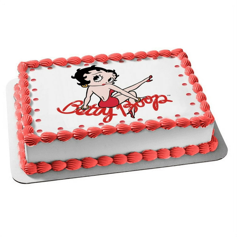 Betty Boop Decorated Cake