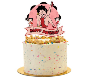 Betty Boop Decorated Cake