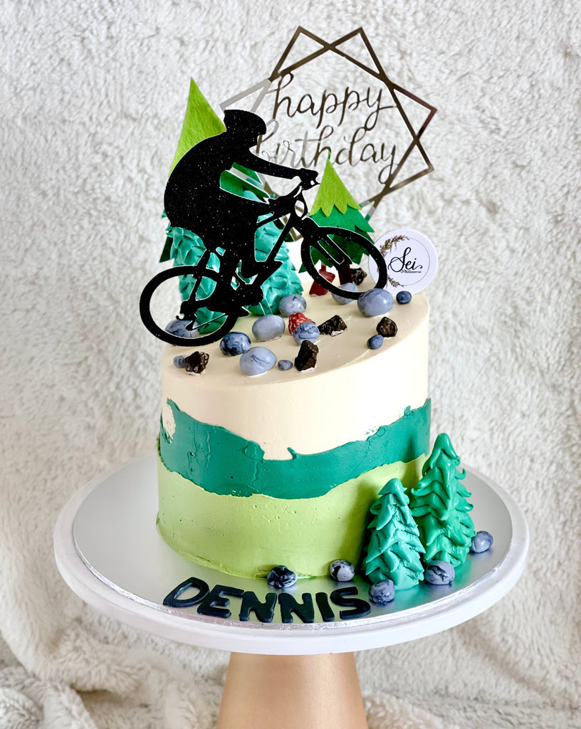 Bike Decorated Cake