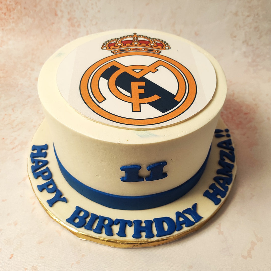 Real Madrid Decorated Cake