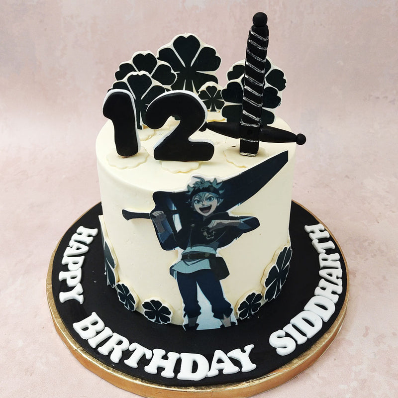 Anime Decorated Cake