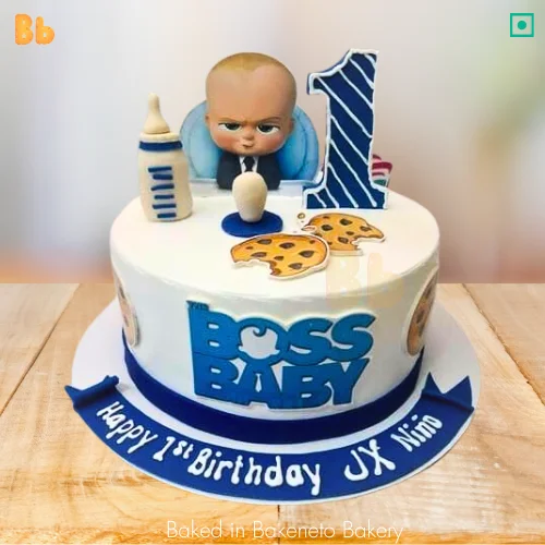 Powerful Boss Decorated Cake