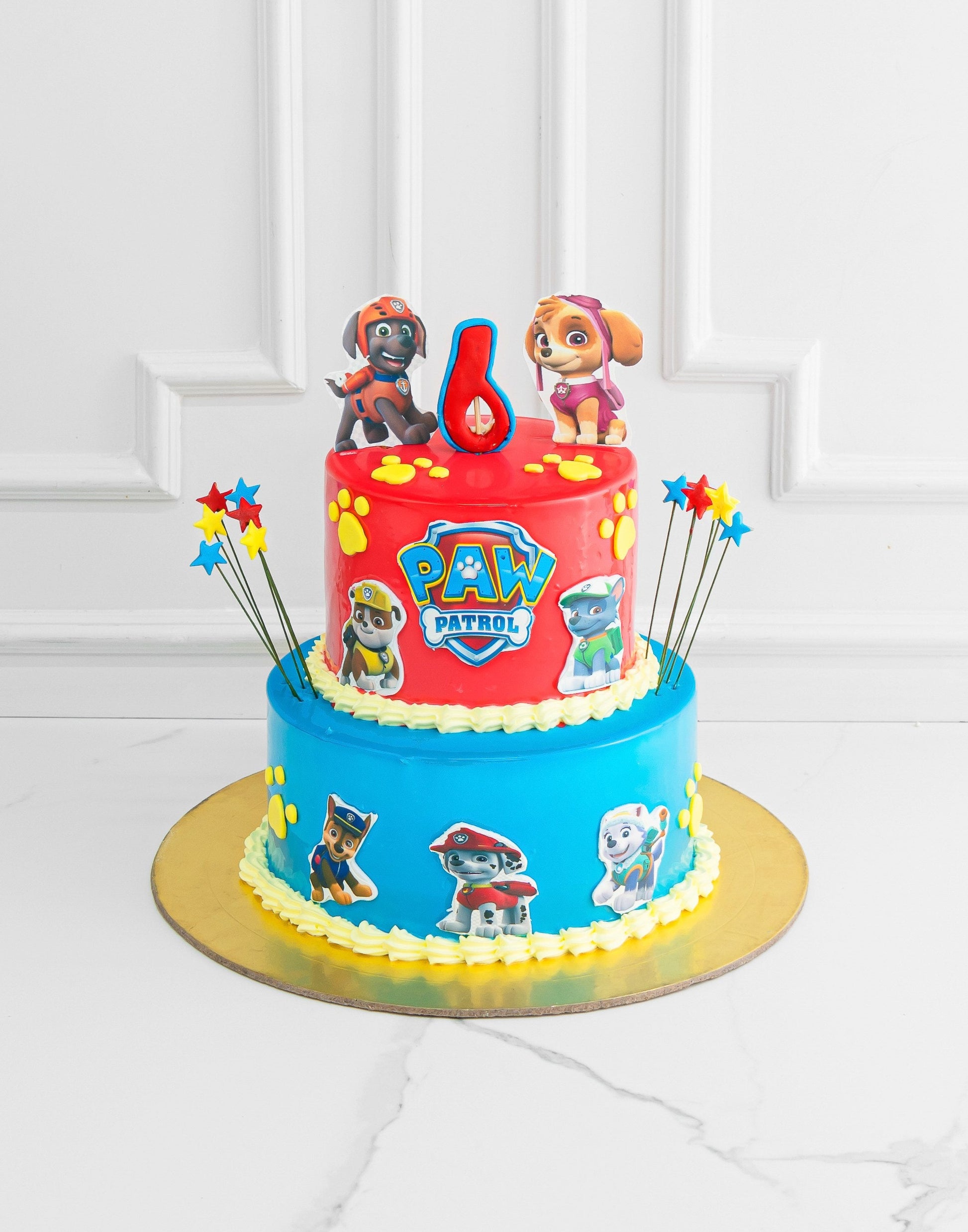 Paw Patrol Decorated Cake