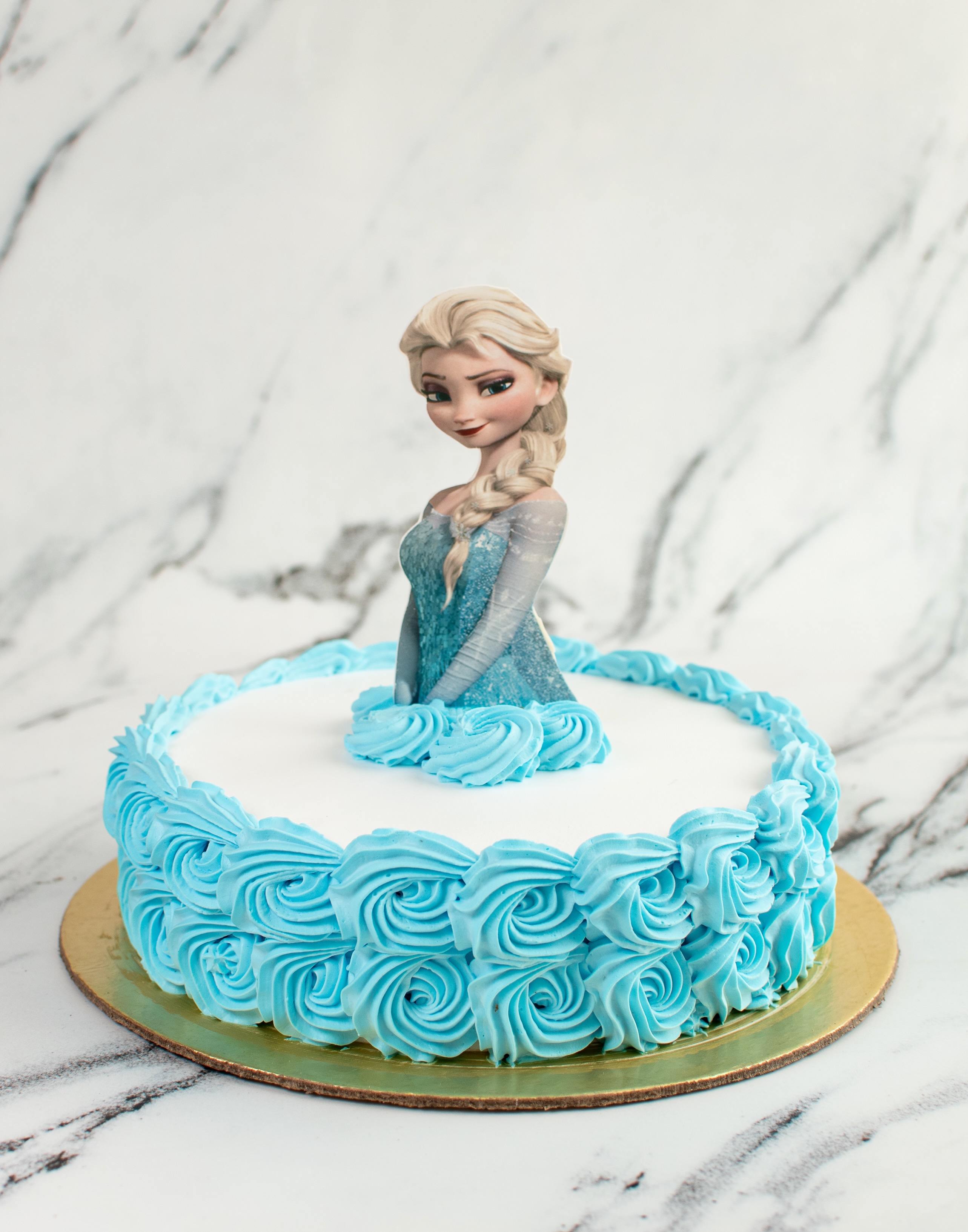 Frozen Decorated Cake