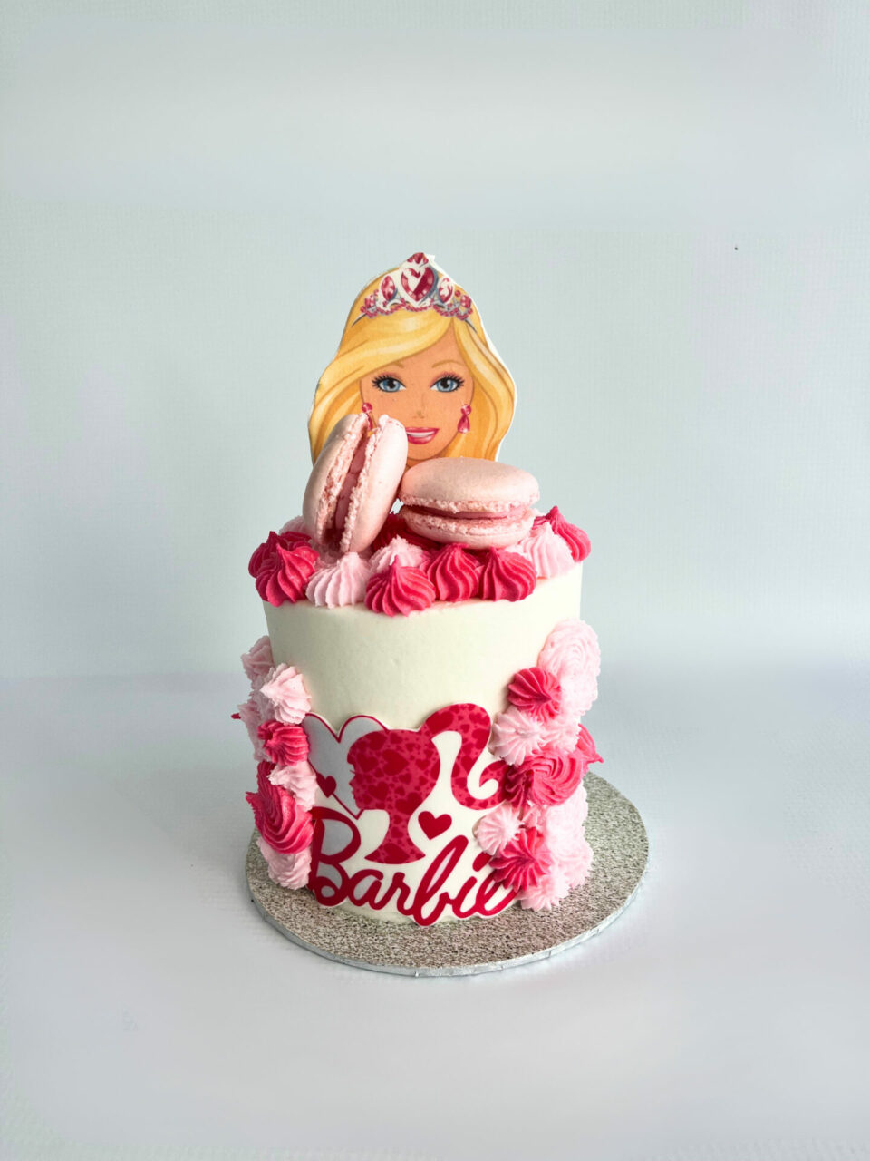 Barbie decorated cake