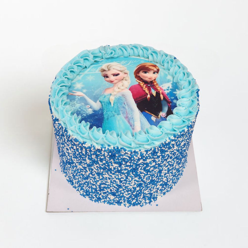 Frozen Decorated Cake