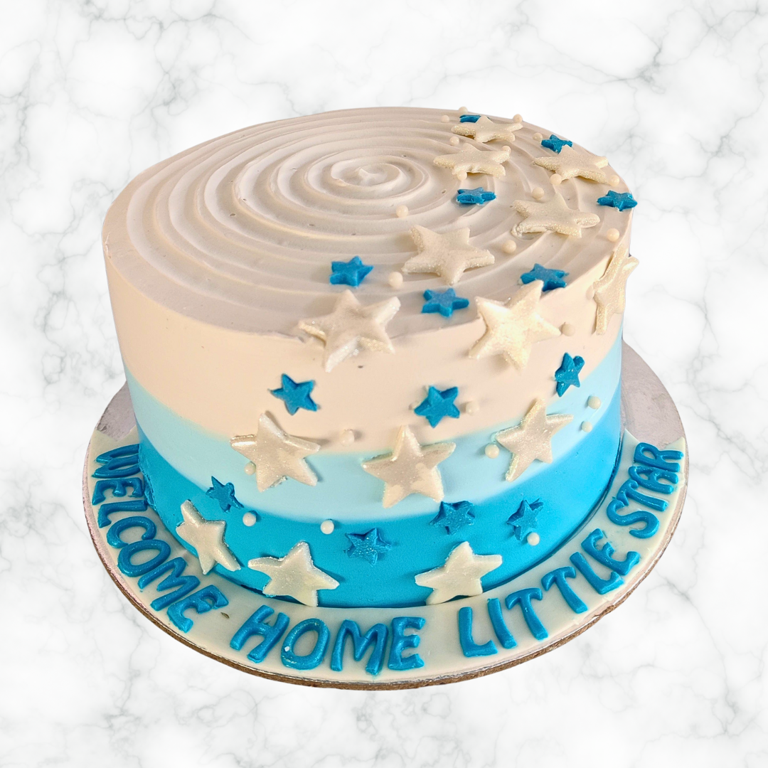 Star Decorated Cake