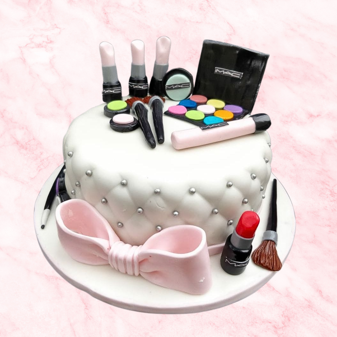 Make Up Decorated Cake