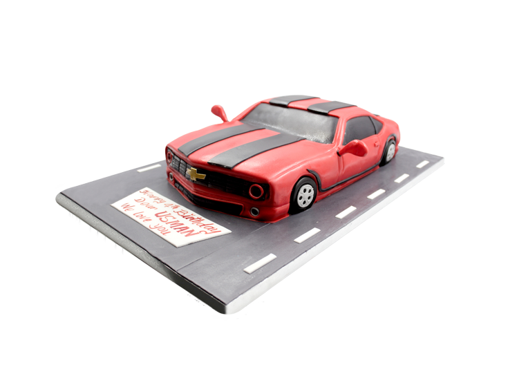 Camaro Decorated Cake