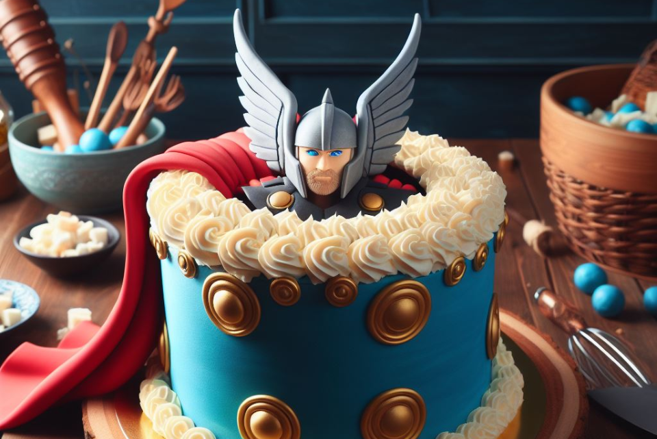 Bolo Decorado Thor