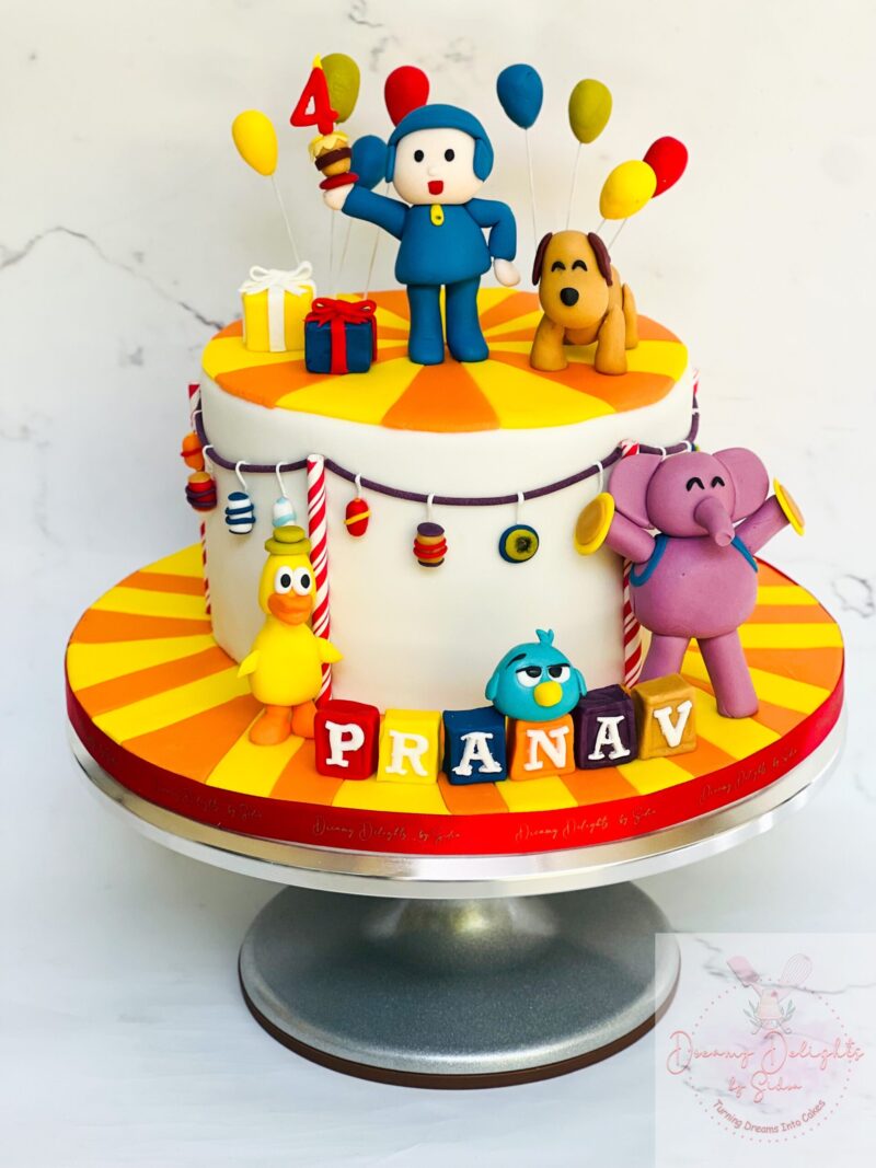 Pocoyo Decorated Cake