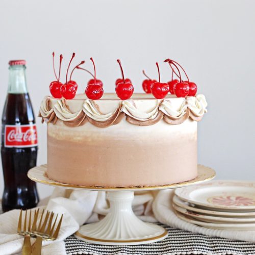 Coca Cola decorated cake