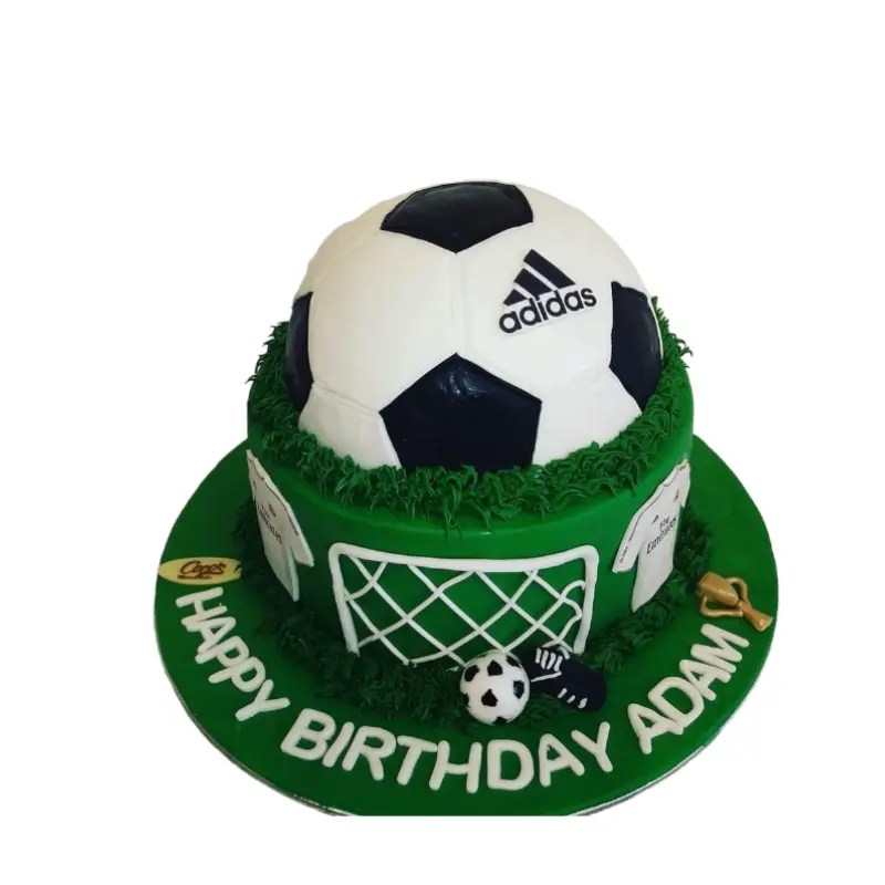 athletic decorated cake