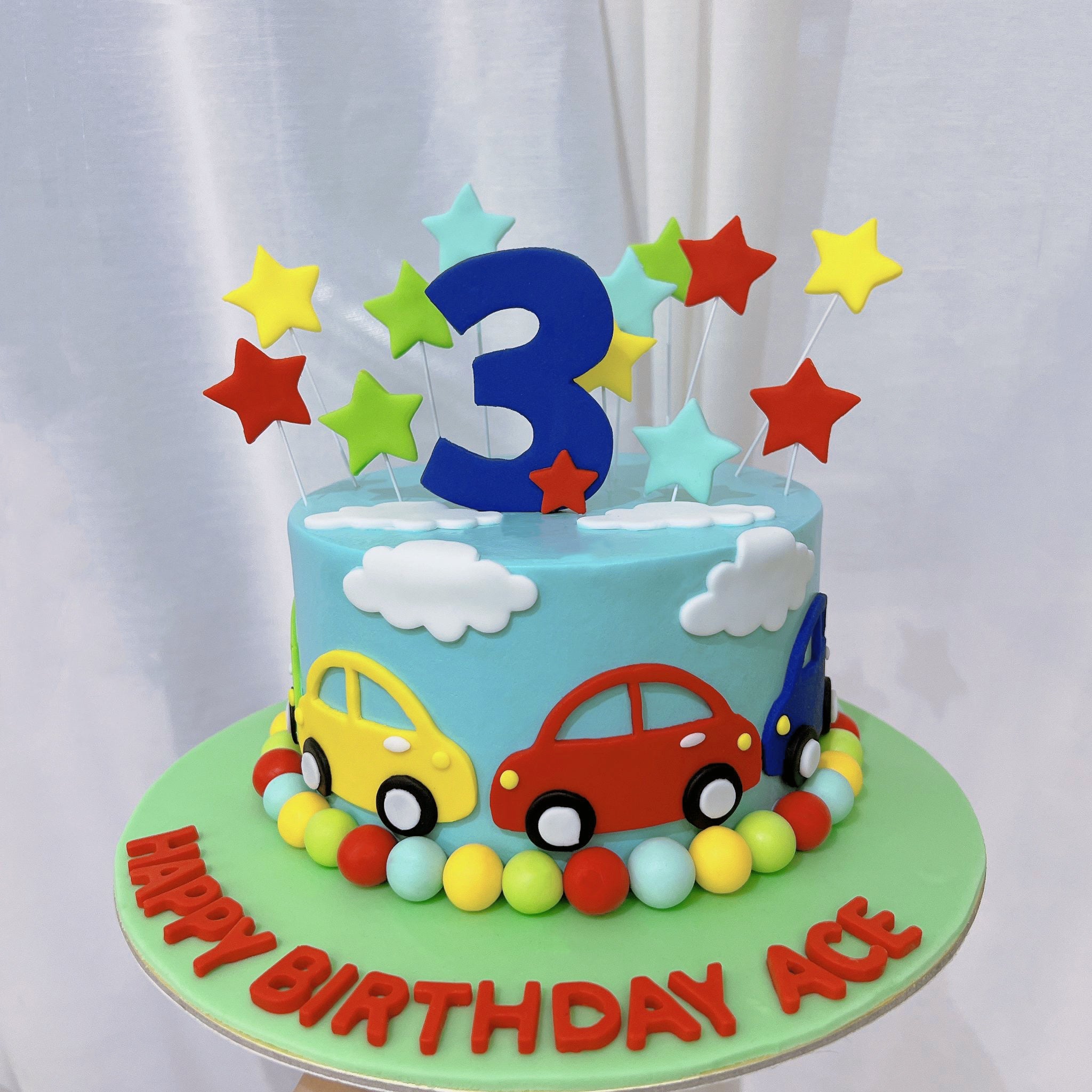 Decorated Car Cake