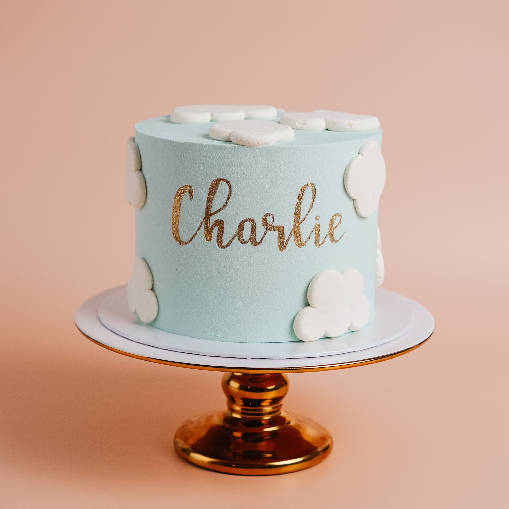 Cloud Decorated Cake