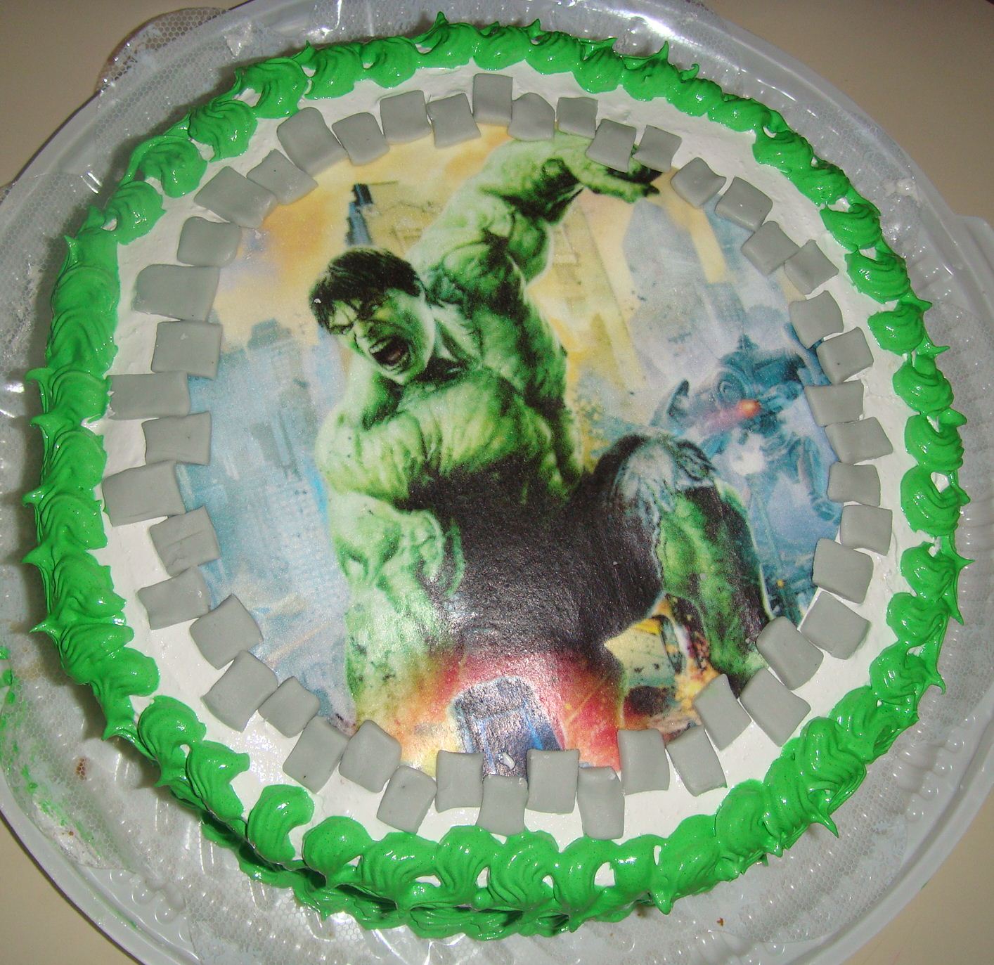 Bolo Decorado Hulk