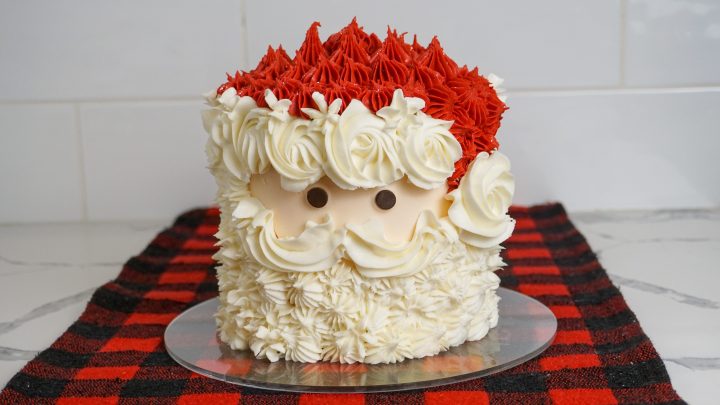 Santa Claus Decorated Cake