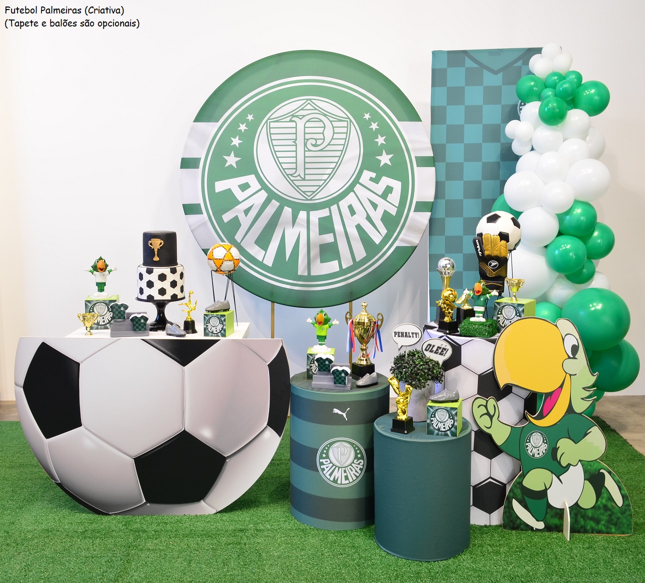 Bolo Decorado Palmeiras