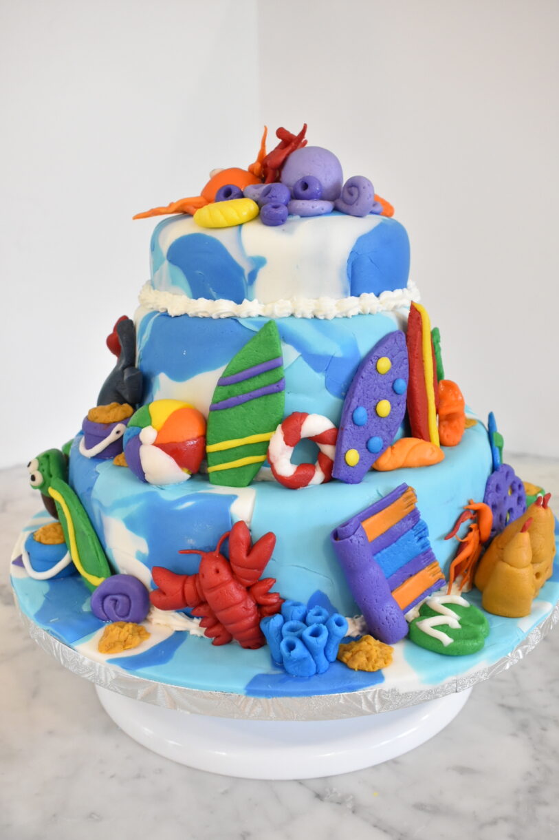 Summer Decorated Cake