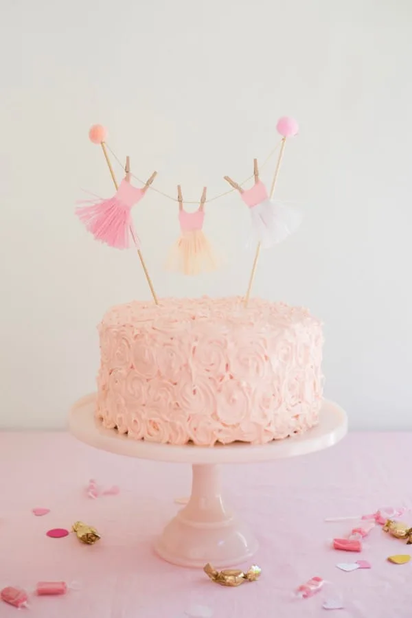 Ballerina Decorated Cake