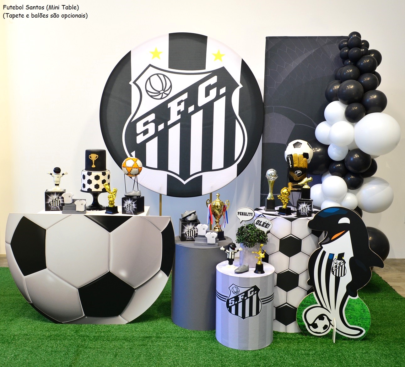 Bolo Decorado Santos Futebol