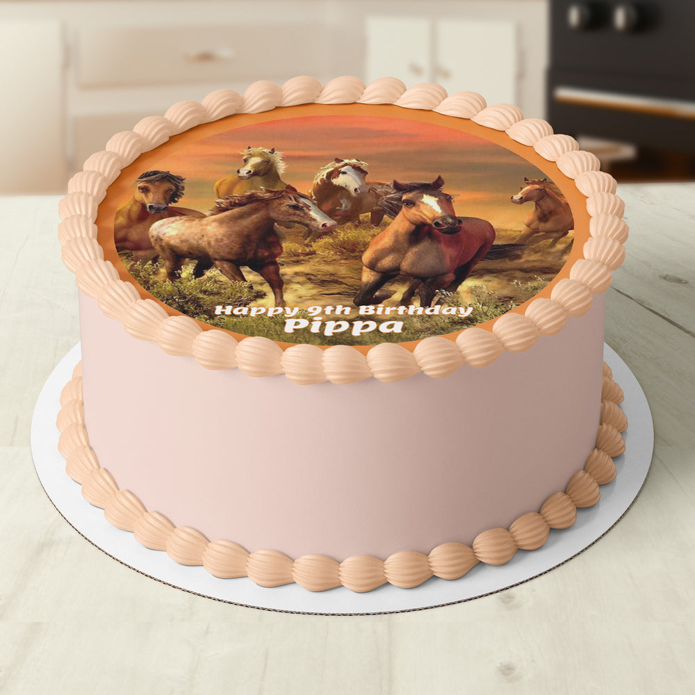 Horse Decorated Cake