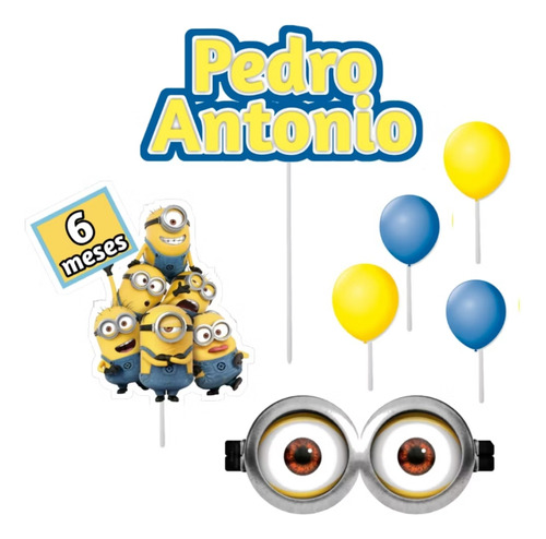 Bolo Decorado Minions