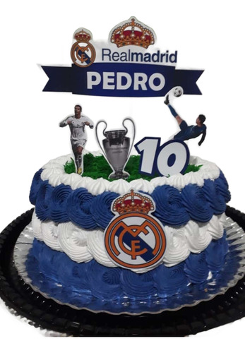 Bolo Decorado Real Madrid