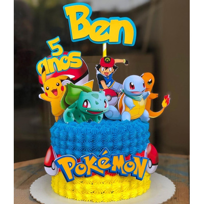 Bolo Decorado Pokemon