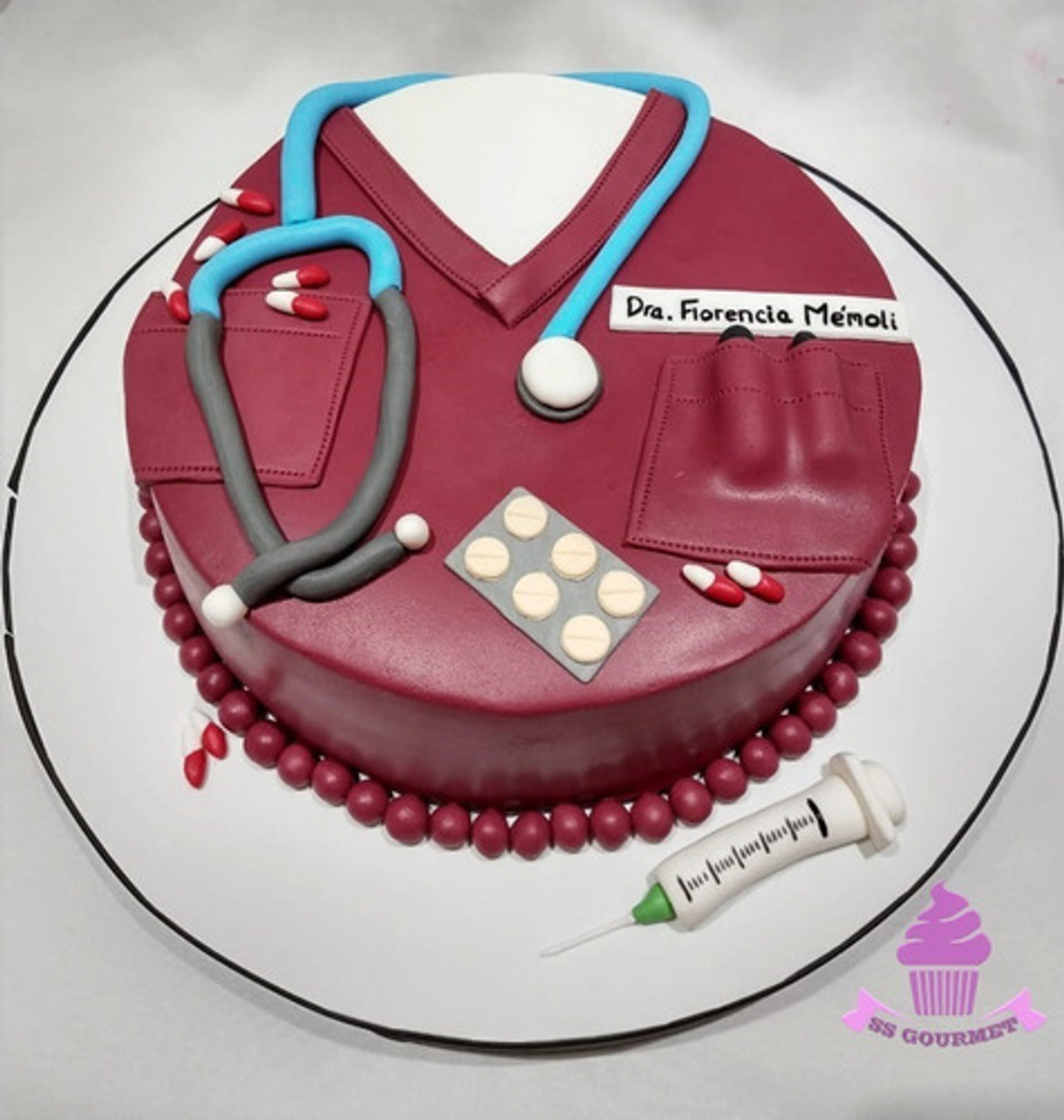 Medicine Decorated Cake