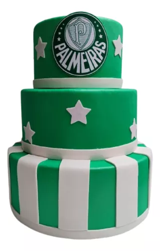 Free Palmeiras Decorated Cake