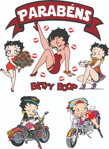 Bolo Decorado Betty Boop