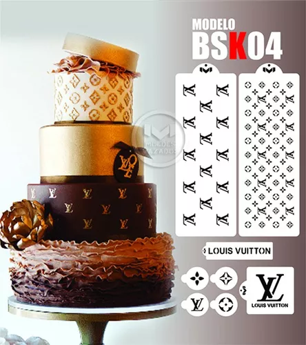 Bolo Decorado Louis Vuitton