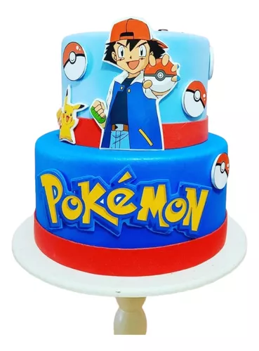 Bolo Decorado Pokemon