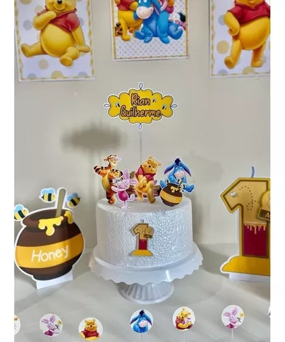 Bolo Decorado Ursinho Pooh