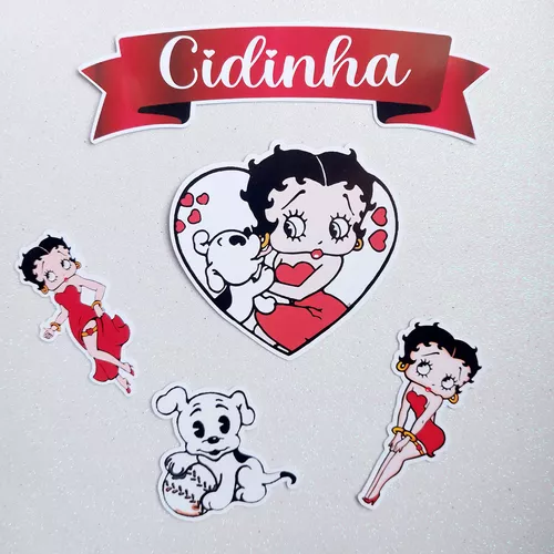 Bolo Decorado Betty Boop