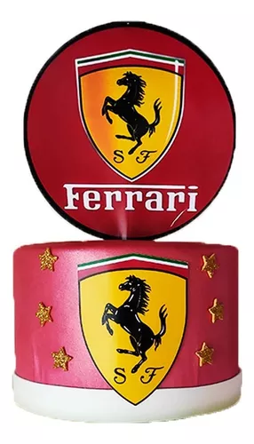 Bolo Decorado Ferrari