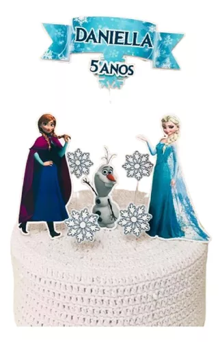 Bolo Decorado Frozen