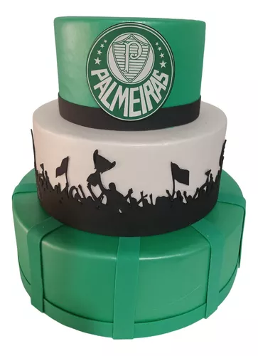 Free Palmeiras Decorated Cake