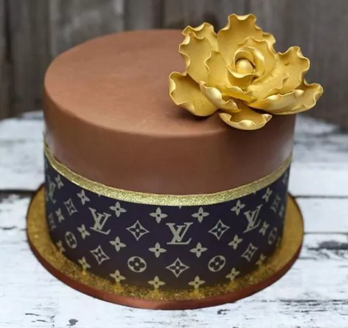 Bolo Decorado Louis Vuitton