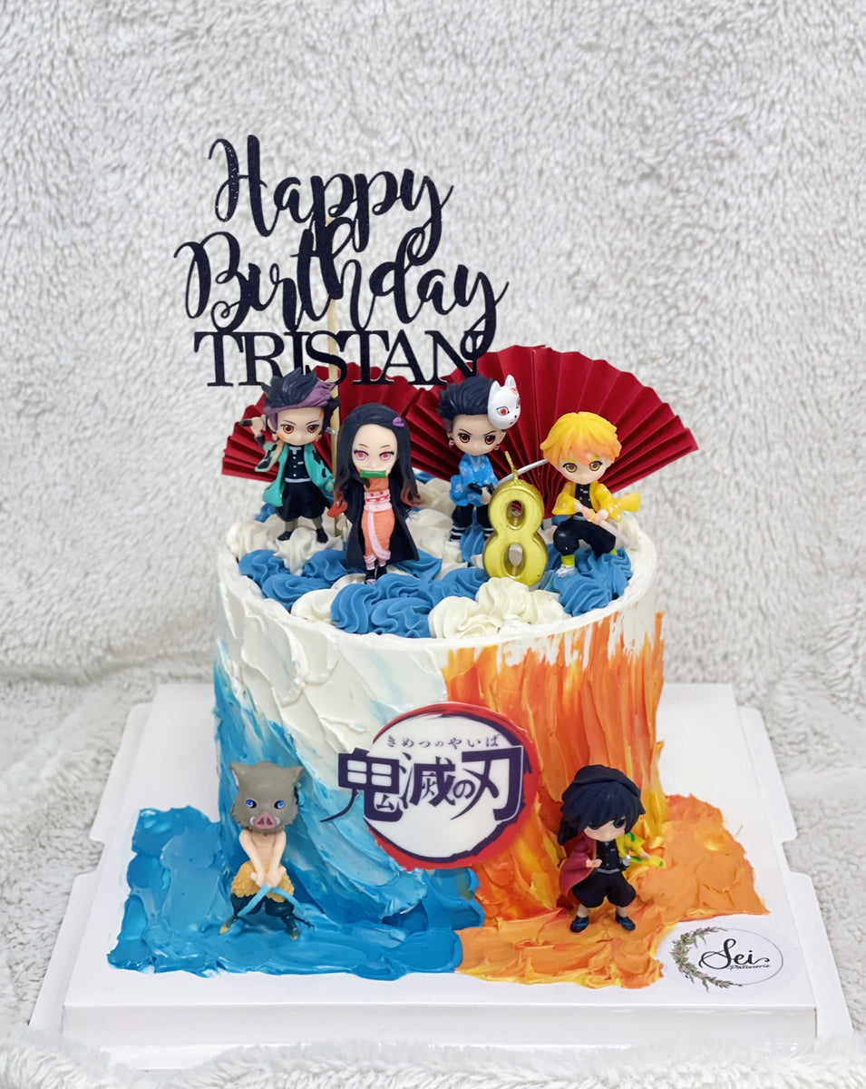 Anime Decorated Cake