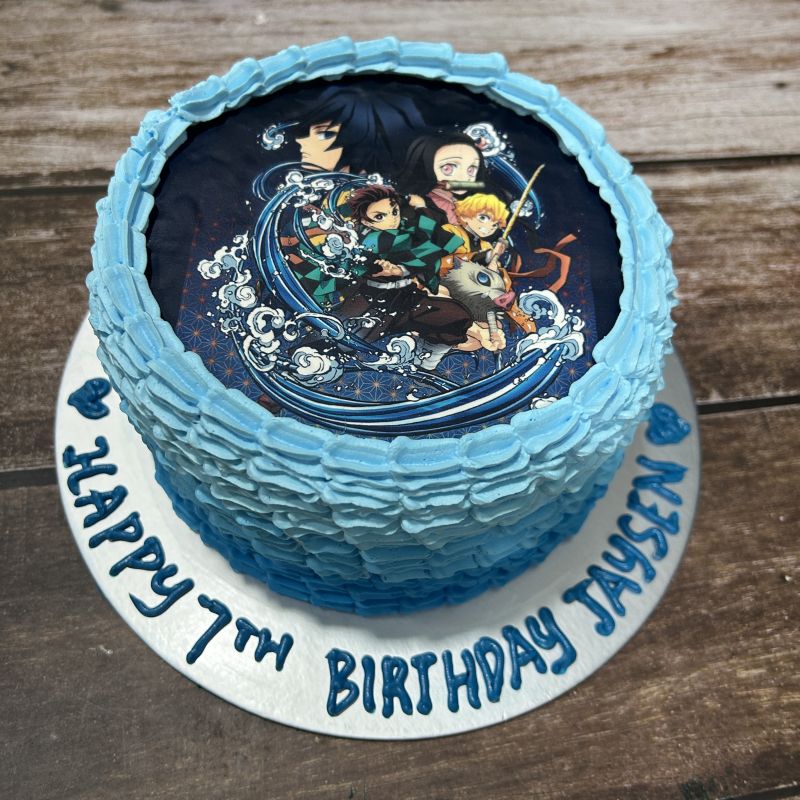 Anime Decorated Cake