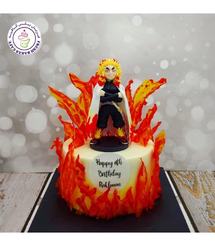 Anime Decorated Cake