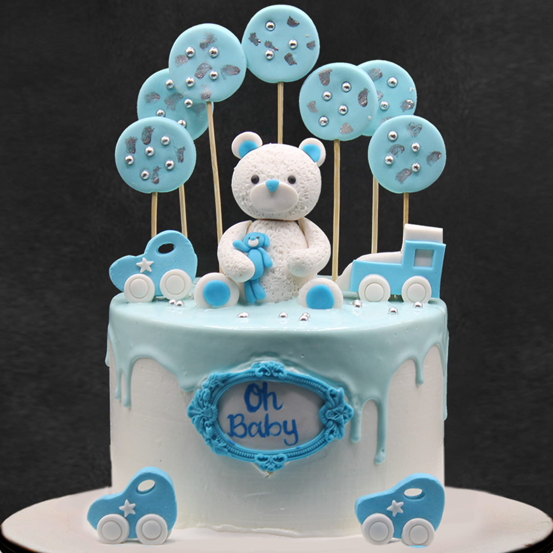 Teddy Bear Decorated Cake