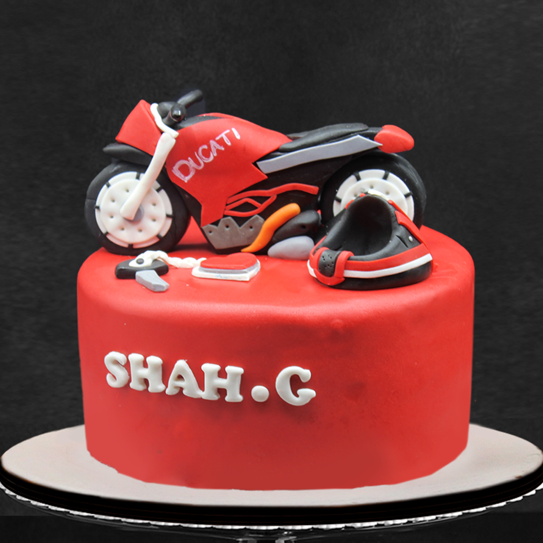 Decorated Cake Motorcycles